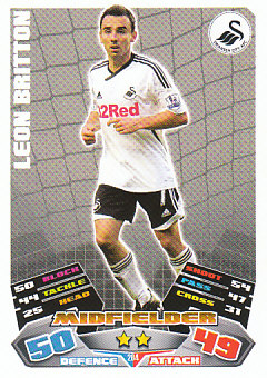 Leon Britton Swansea City 2011/12 Topps Match Attax #284